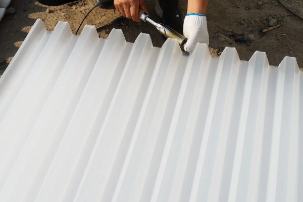 斜管填料焊接現(xiàn)場